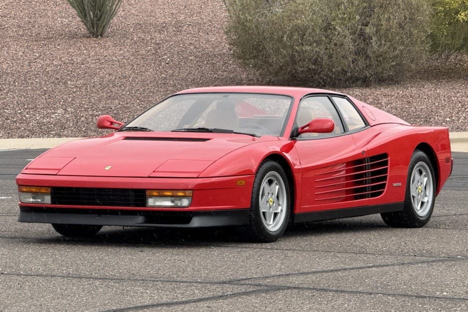 1991 Ferrari Testarossa sold for $147,000