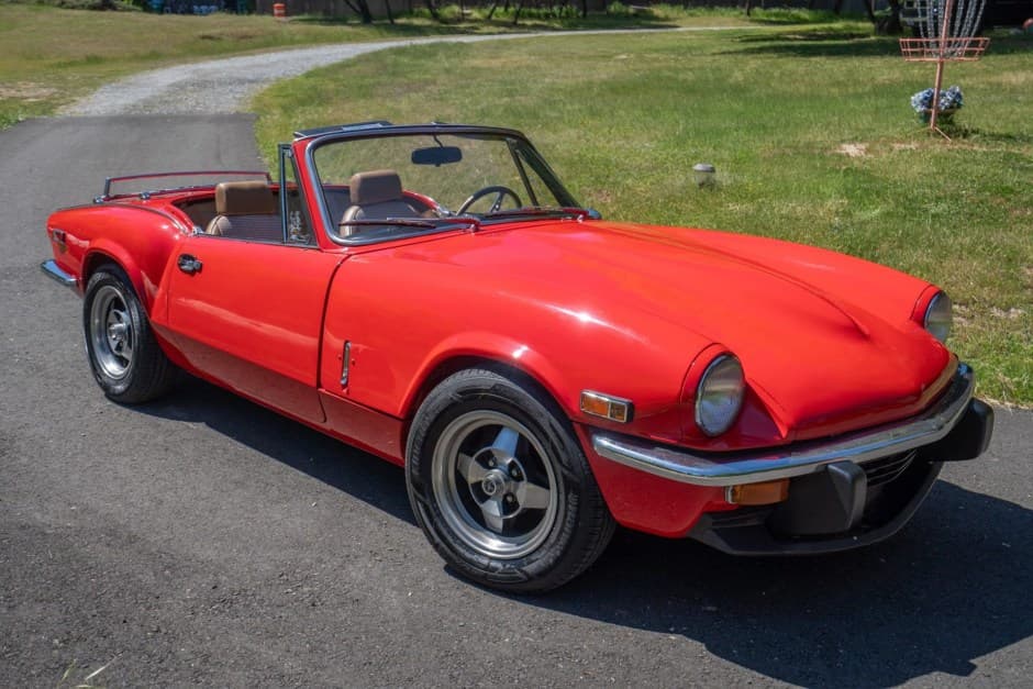 0 Triumph Spitfire sold for $13,300