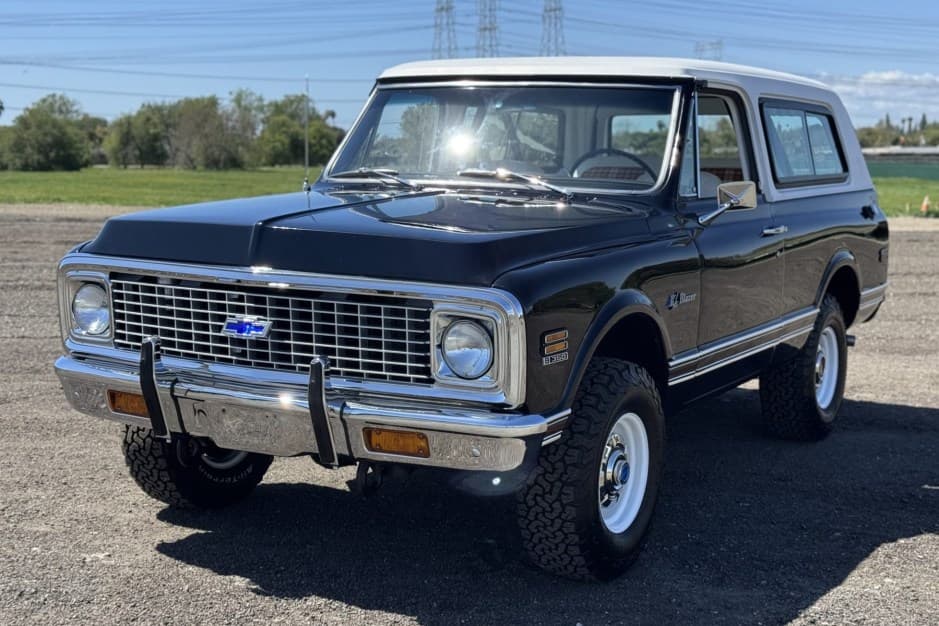 1972 Chevrolet K5 Blazer 1969-1972 sold for $73,500