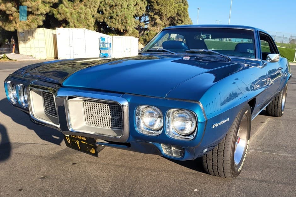1969 Pontiac Firebird (1967-1969) sold for $27,500
