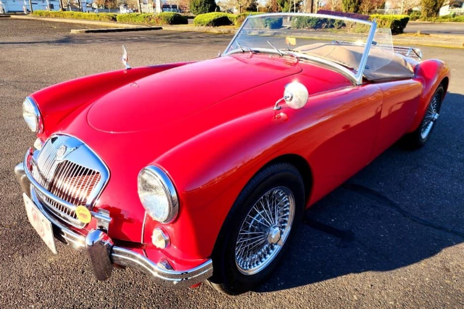 1956 MG MGA sold for $14,750