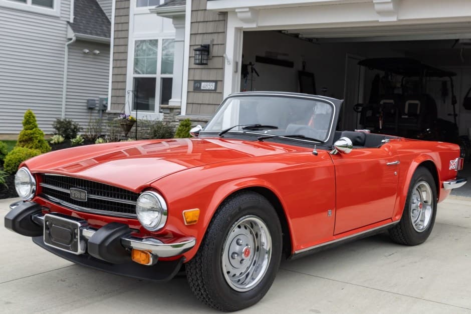1976 Triumph TR6 sold for $40,000