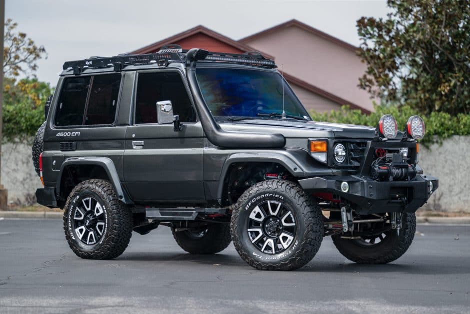1993 Toyota Land Cruiser 70-Series sold for $16,500