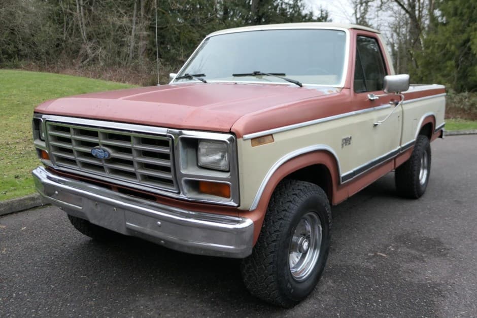 1984 Ford F-Series 1980-1986 sold for $5,600