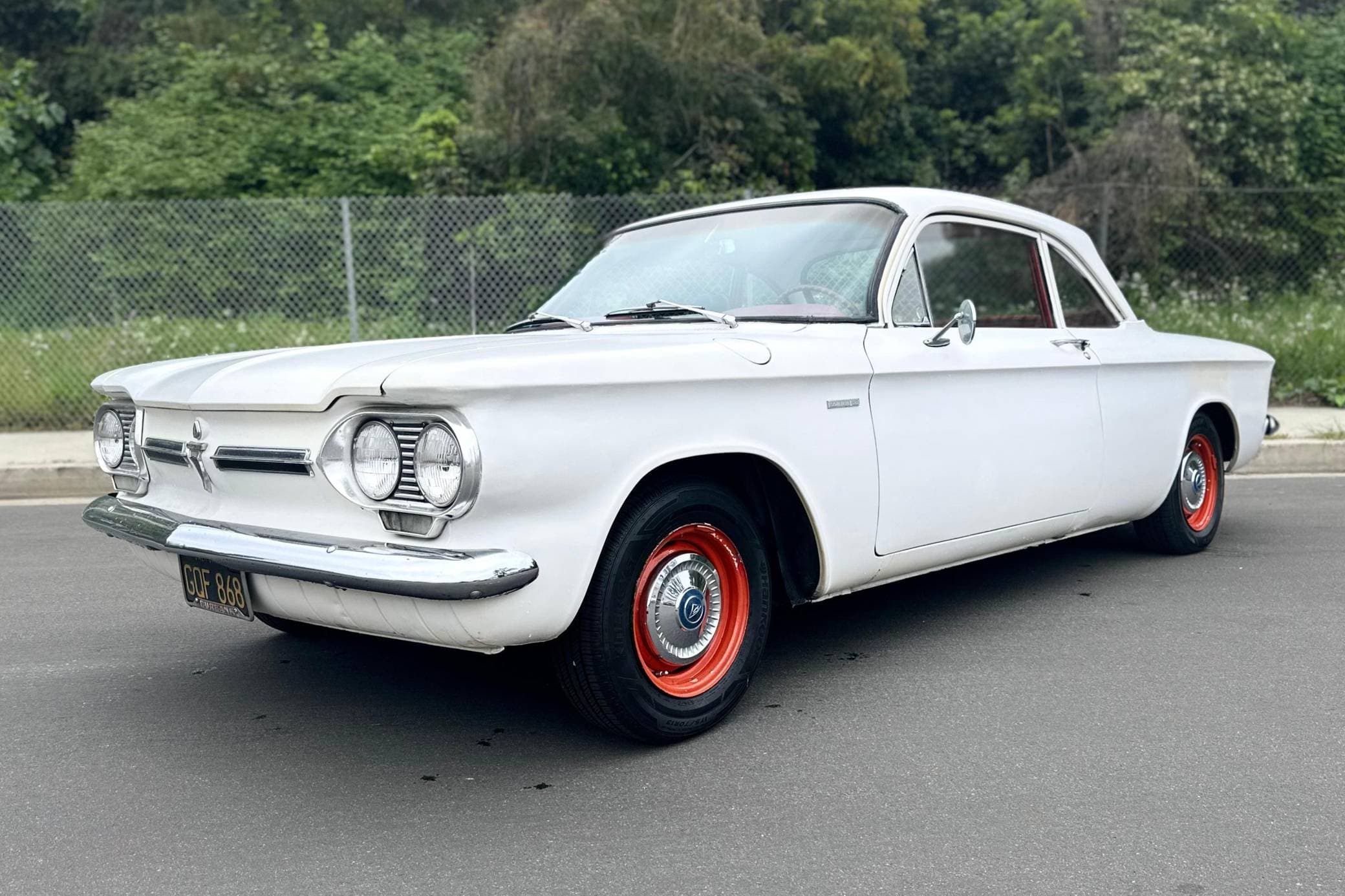 1962 Chevrolet Corvair sold for $2,422