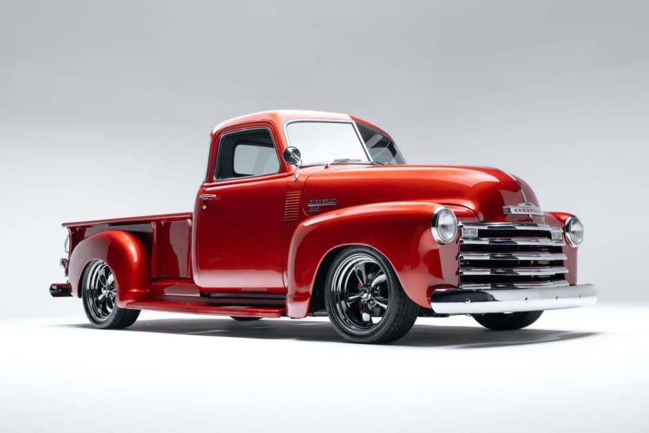 1950 Chevrolet Advance Design Pickup (1947-1955) sold for $57,000