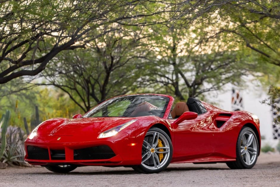 2018 Ferrari 488 sold for $284,000