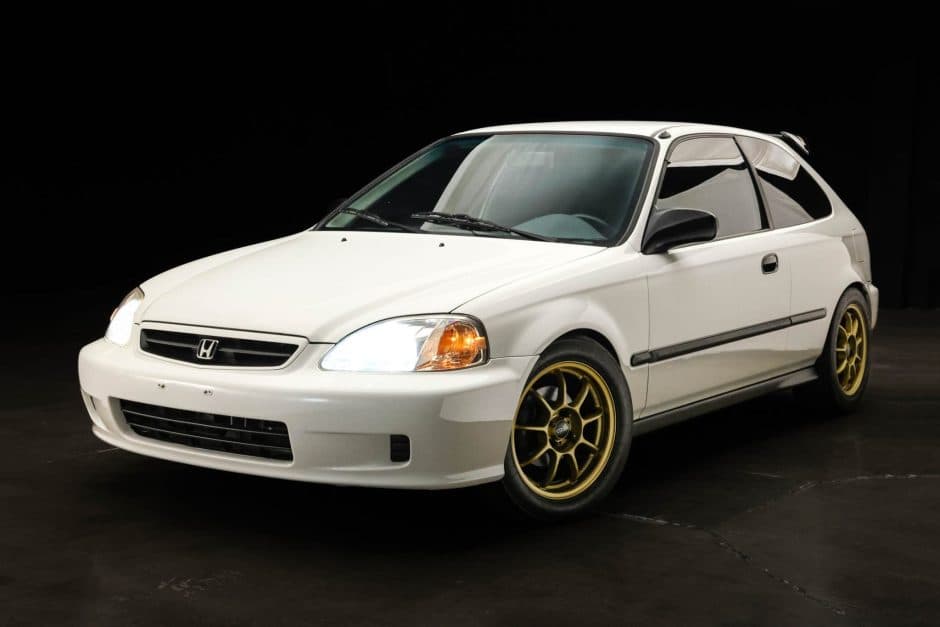 2000 Honda Civic (1996-2000) sold for $24,251