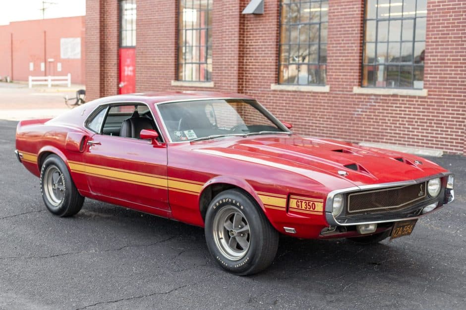 1969 Shelby Mustang GT350 & GT500 sold for $67,000