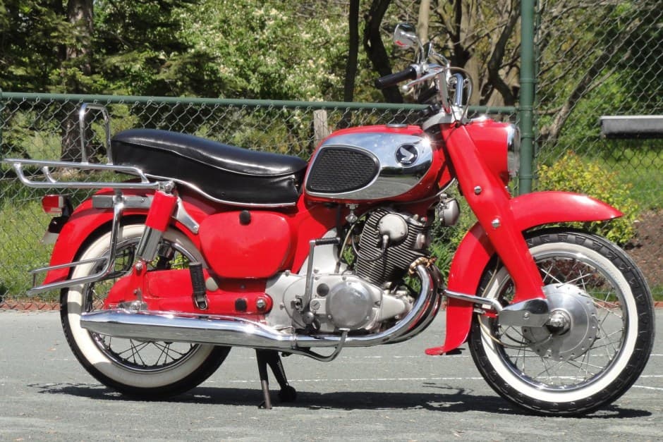 1967 Honda Dream, CB77 Super Hawk, & CL77 Scrambler sold for $7,250
