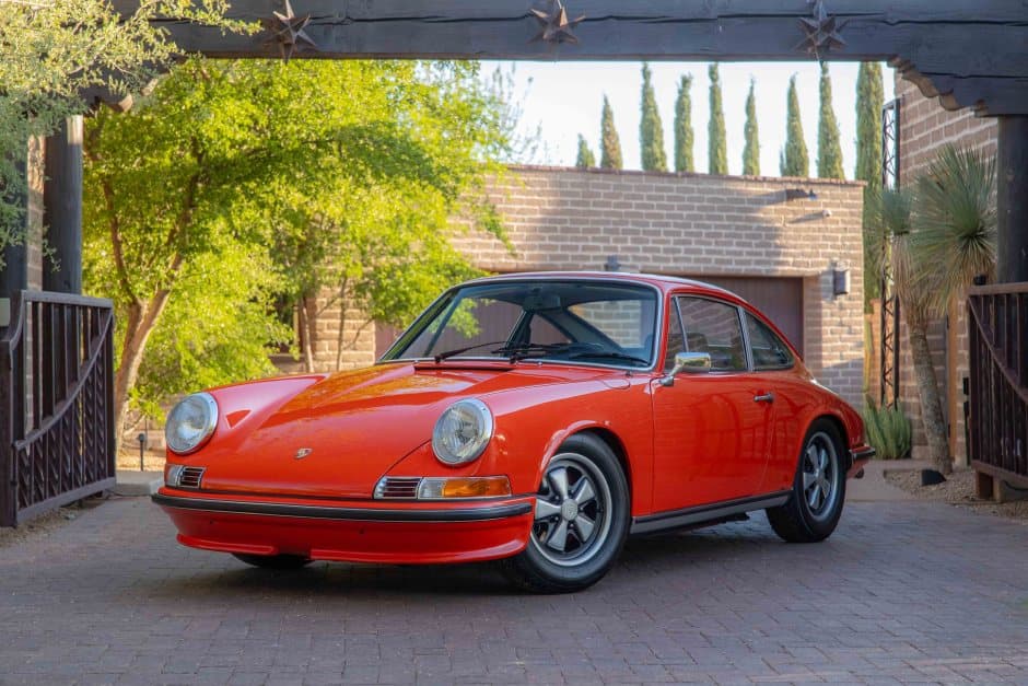 1972 Porsche LWB 911S (1969-1973) sold for $207,000
