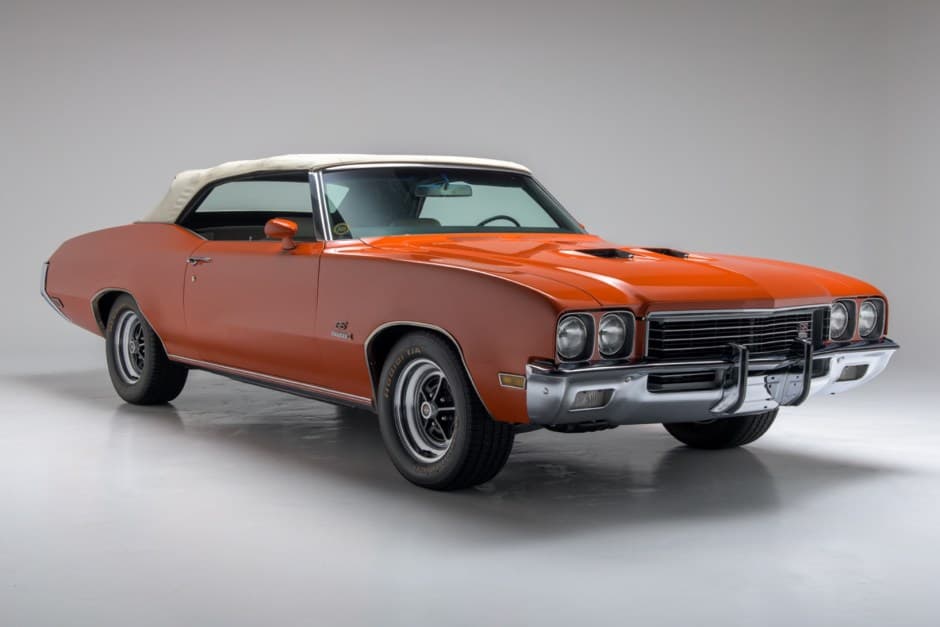 1972 Buick Gran Sport sold for $55,100