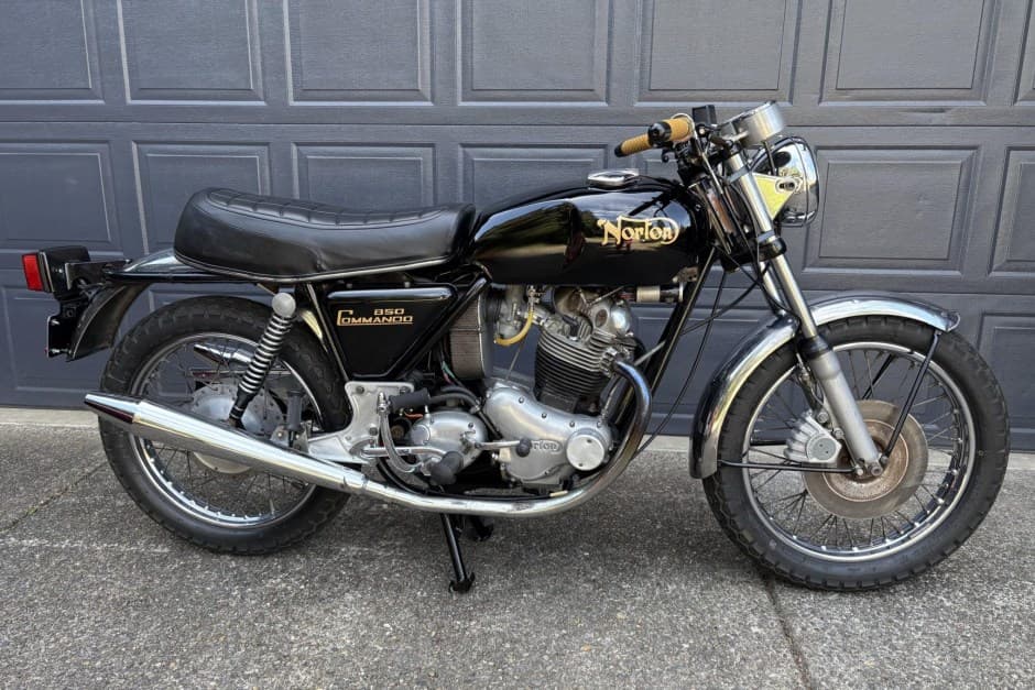 1974 Norton Commando sold for $6,500
