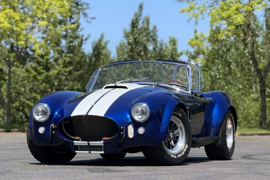 0 Shelby Cobra Replica sold for $66,000