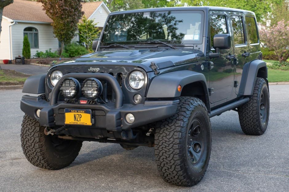 2016 Jeep Wrangler JK (2007-2018) sold for $39,500