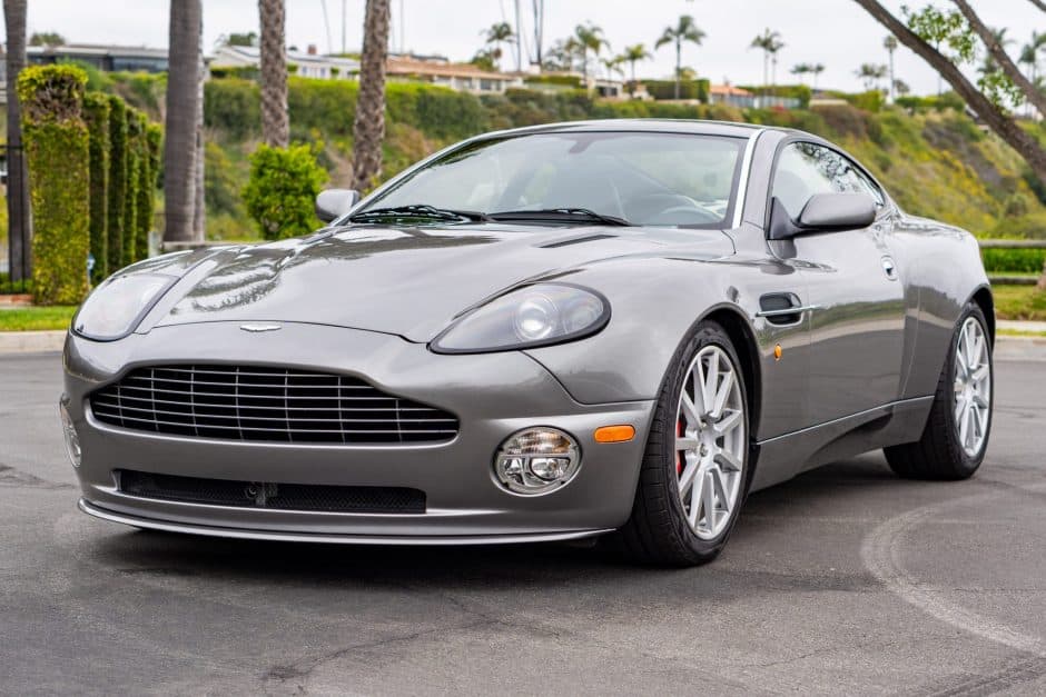 2005 Aston Martin Vanquish sold for $108,500