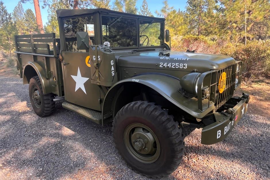 1954 Dodge Military Vehicles sold for $12,505