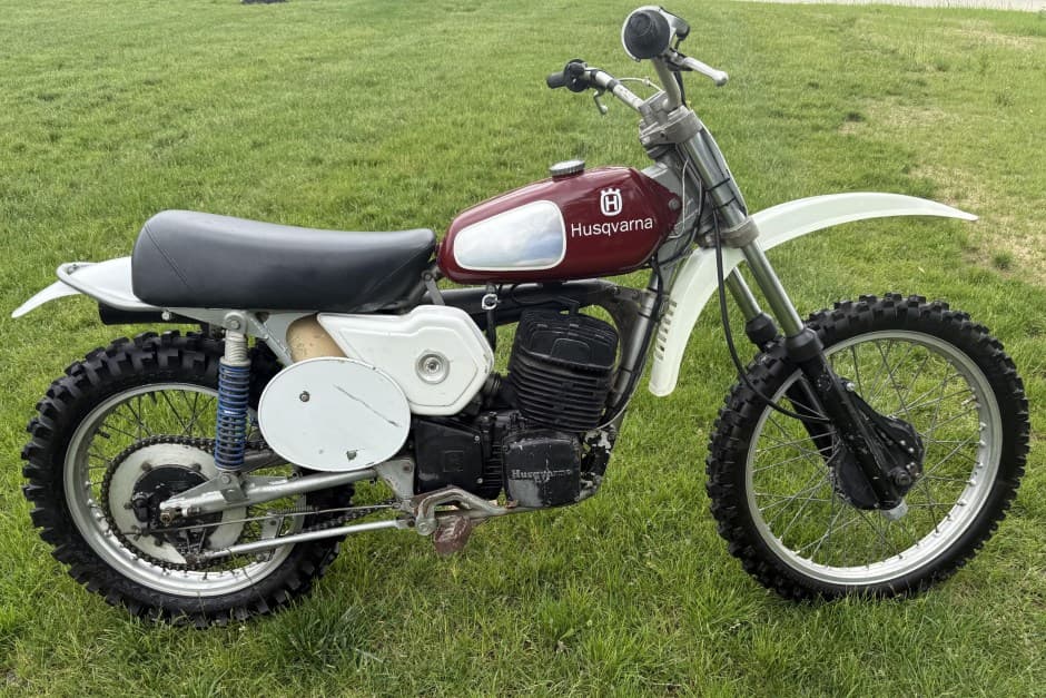 1974 Husqvarna WR sold for $2,800