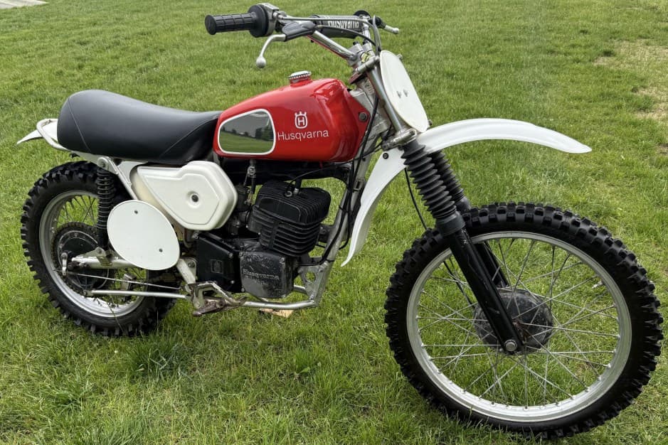 1974 Husqvarna WR sold for $2,400