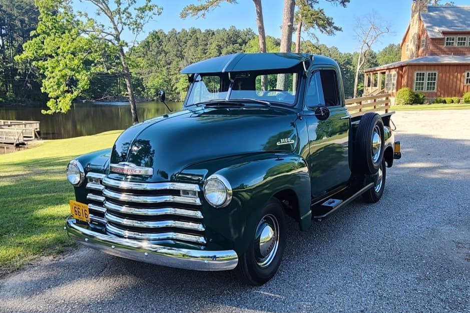 1953 Chevrolet Advance Design Pickup (1947-1955) sold for $34,600