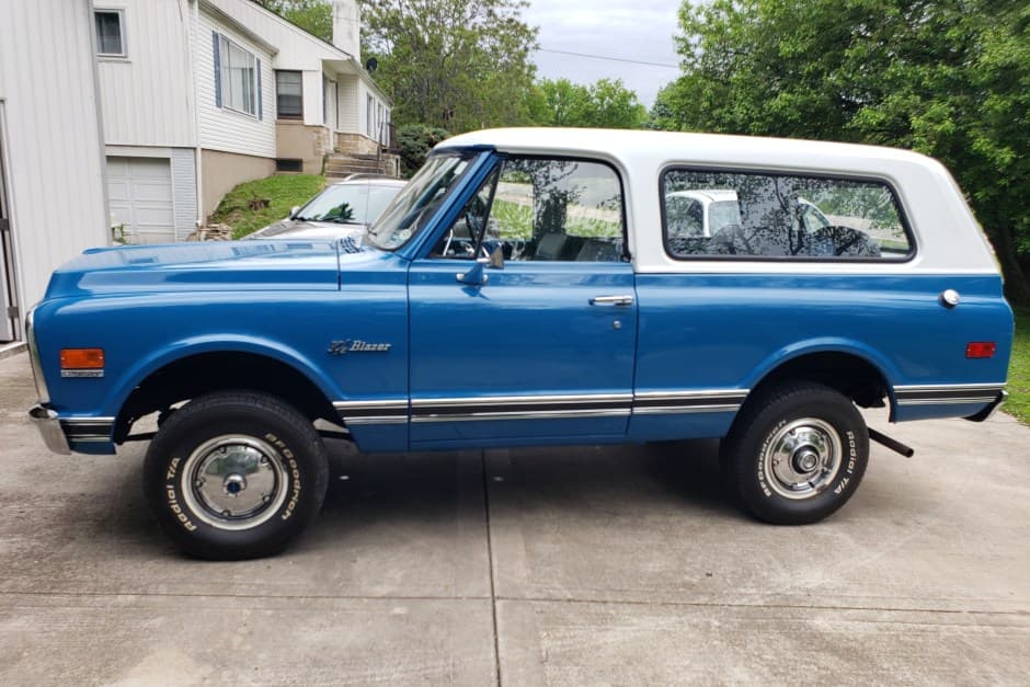 1971 Chevrolet K5 Blazer 1969-1972 sold for $58,550