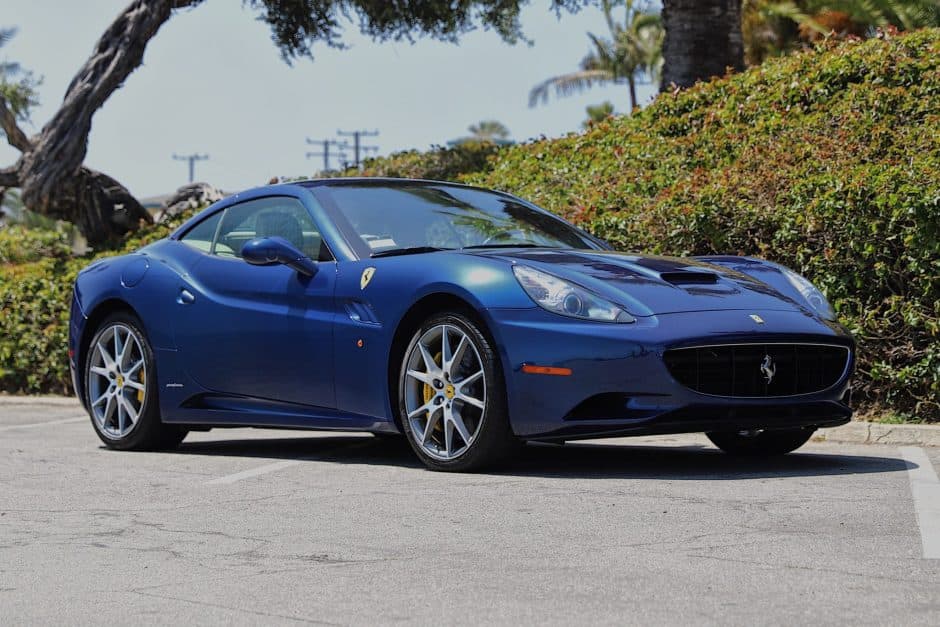 2010 Ferrari California sold for $98,000