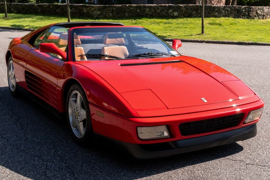 1990 Ferrari 348 sold for $63,000