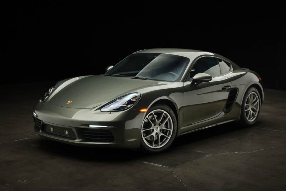 2021 Porsche 982 718 Cayman sold for $56,000