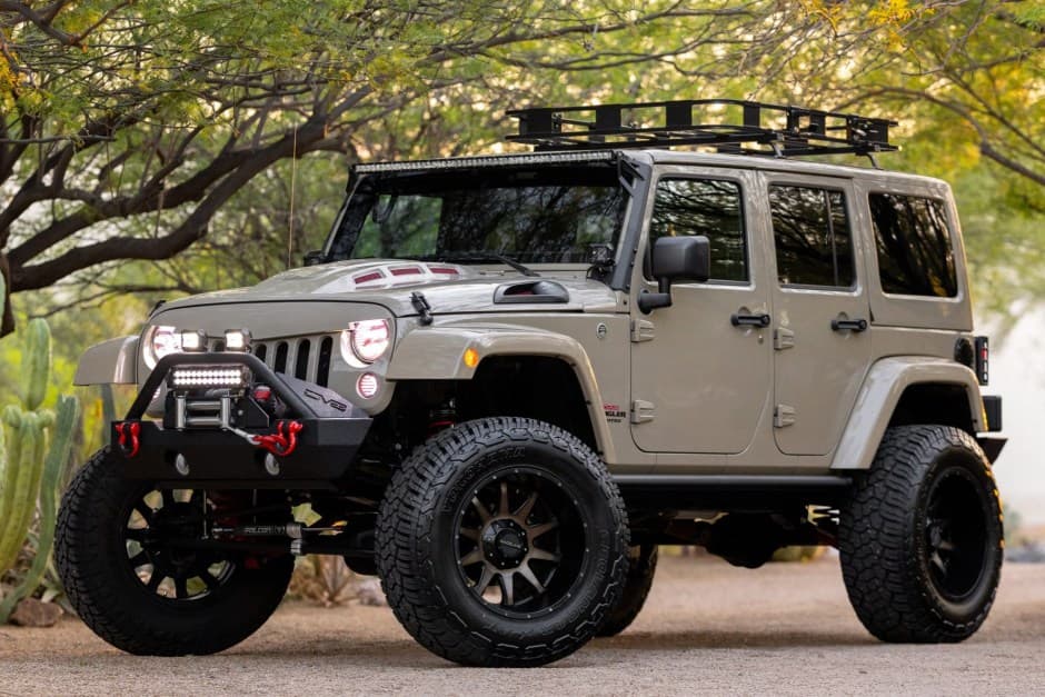 2017 Jeep Wrangler JK (2007-2018) sold for $27,777