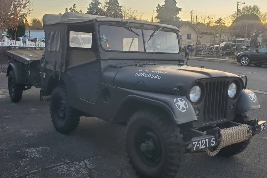 1952 Willys M38 sold for $6,500