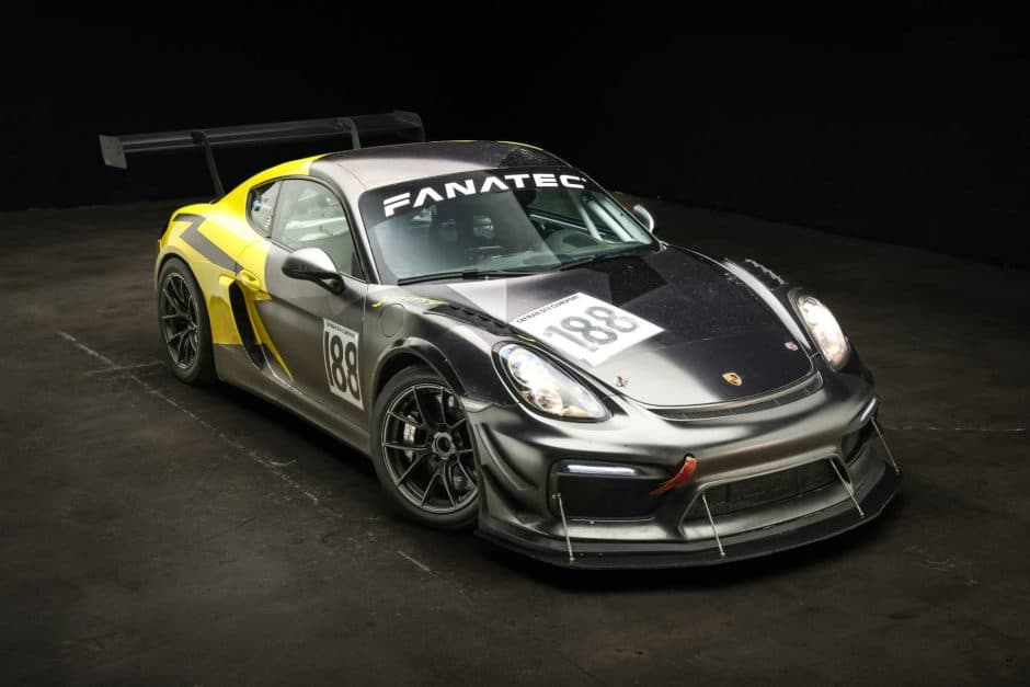 2016 Porsche Cayman GT4 sold for $83,000