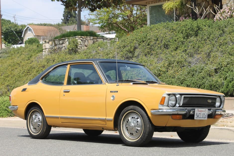 1972 Toyota Corolla sold for $9,700