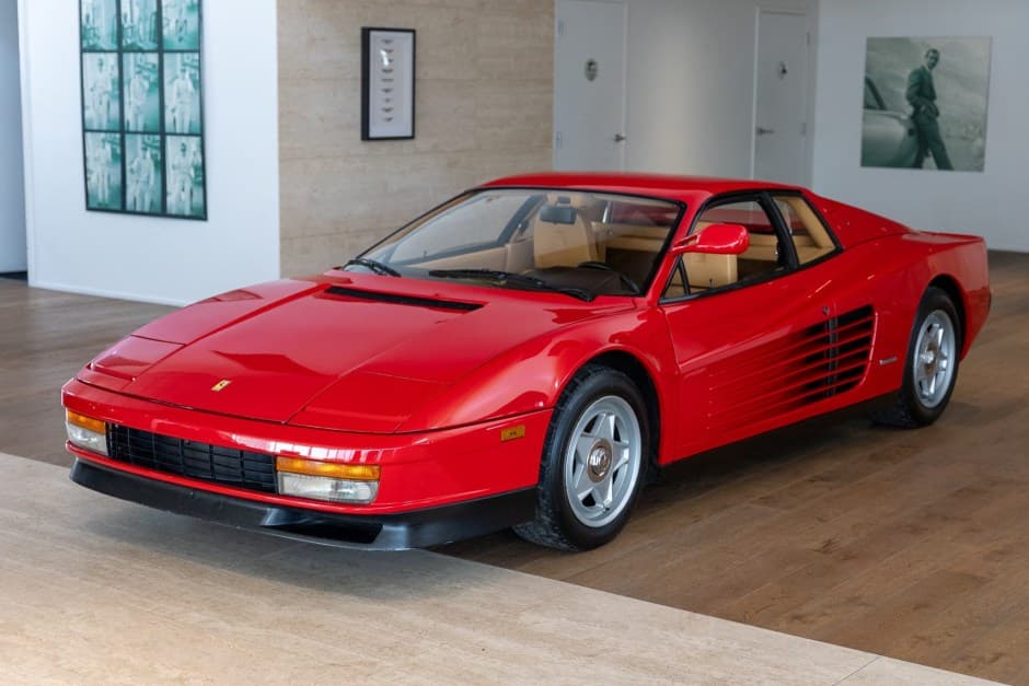1985 Ferrari Testarossa sold for $136,000