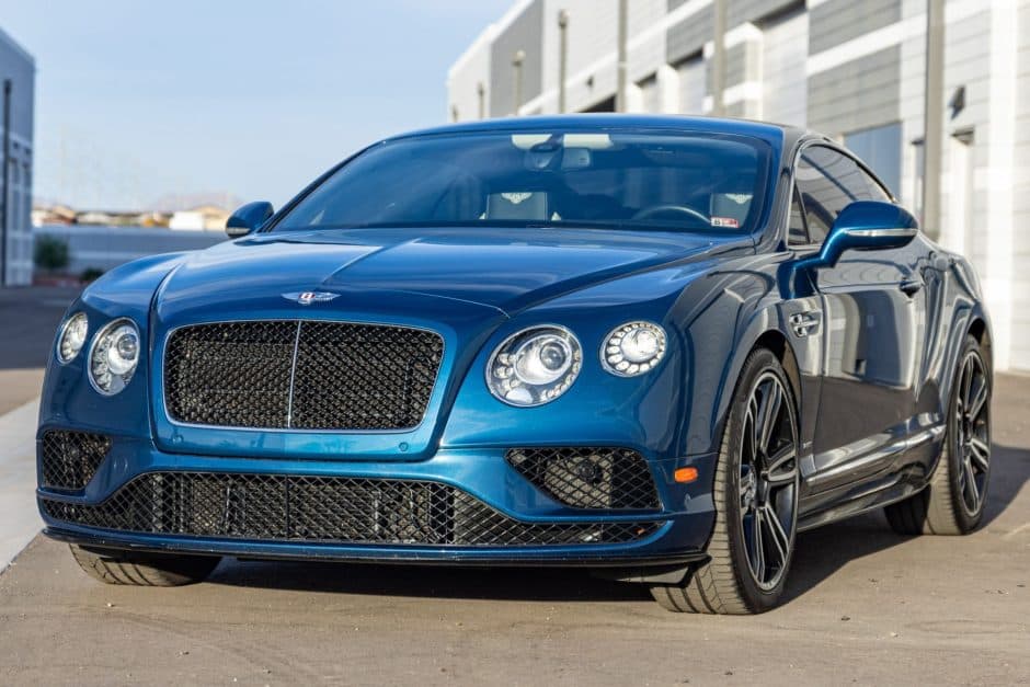 2016 Bentley Continental GT sold for $58,500
