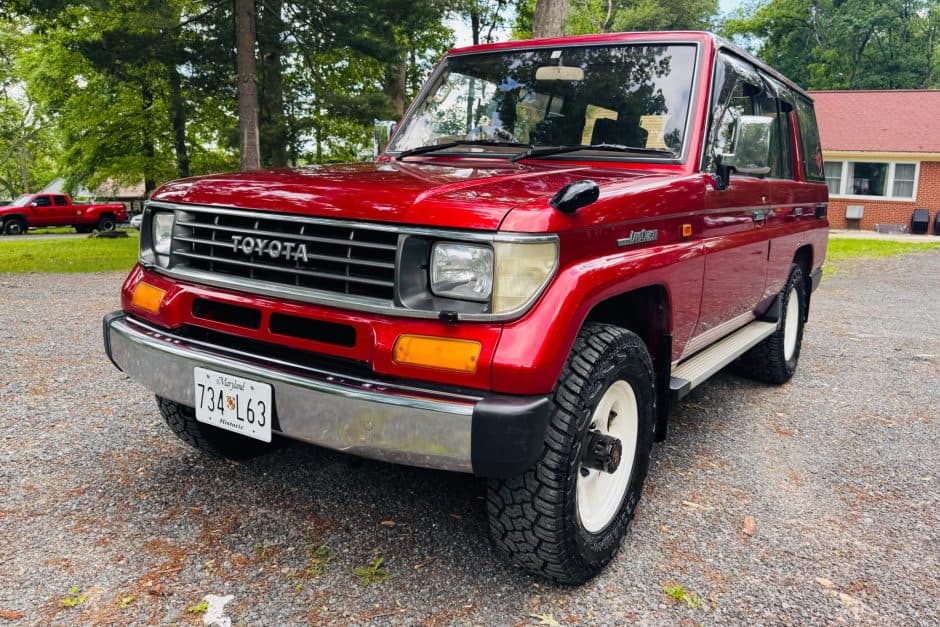 1996 Toyota Land Cruiser Prado 70-Series sold for $19,504