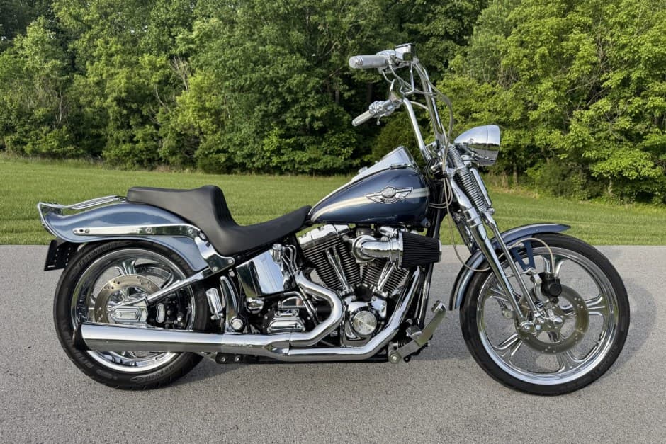 2003 Harley-Davidson Softail sold for $8,100