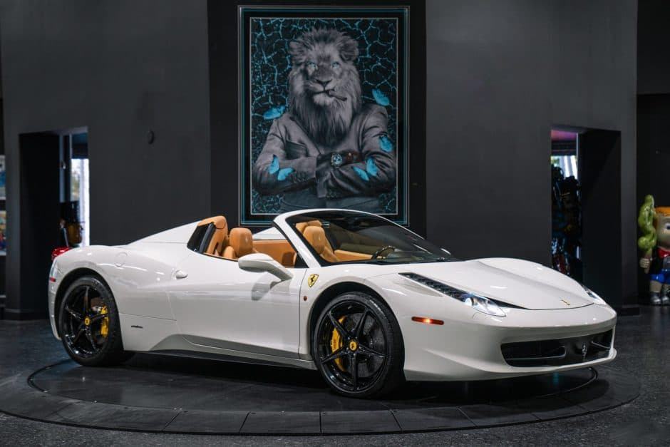 2014 Ferrari 458 sold for $267,500