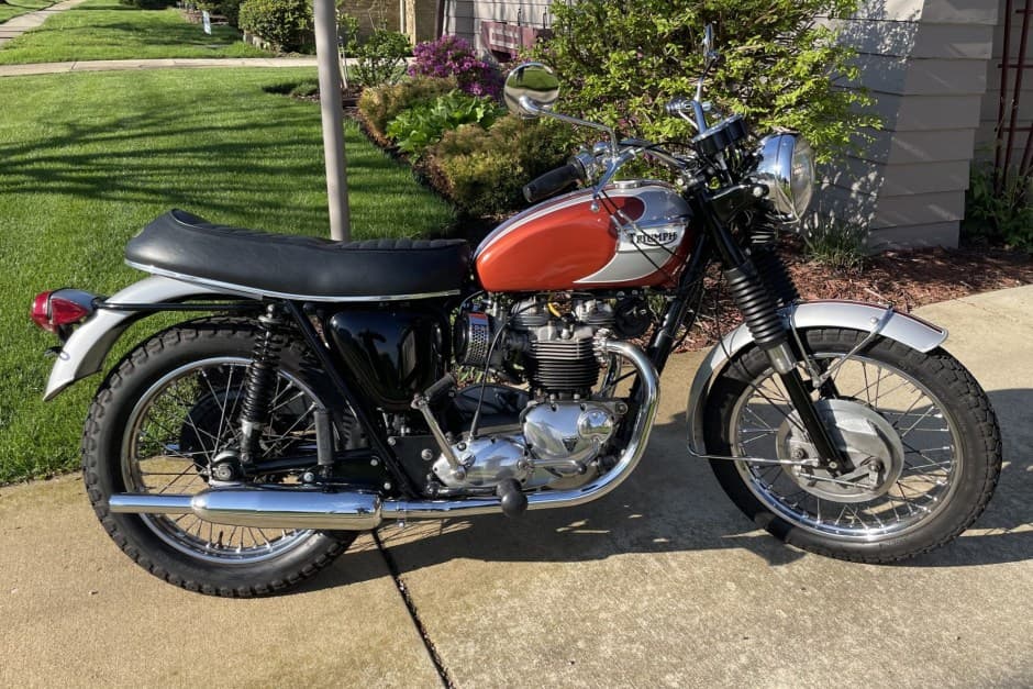 1969 Triumph Bonneville T120 sold for $5,800