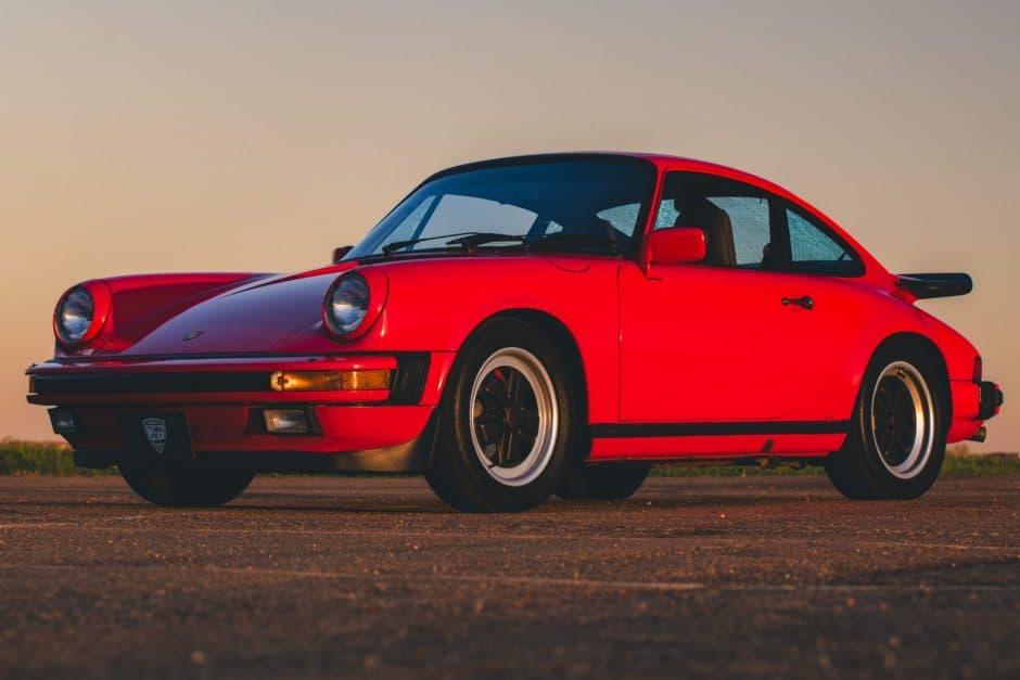 1986 Porsche 911 Carrera 3.2 sold for $75,500