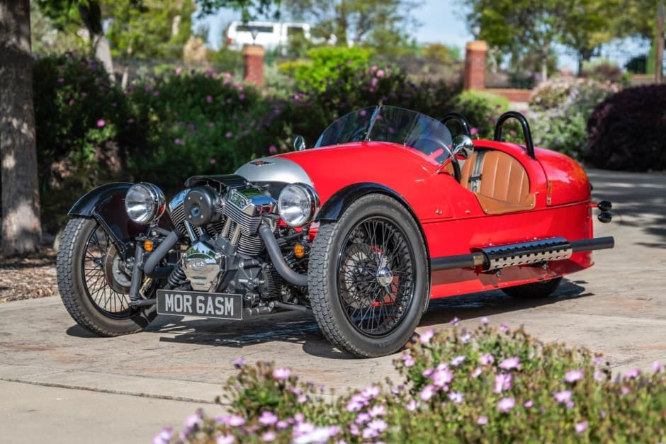 2016 Morgan 3-Wheeler sold for $42,250