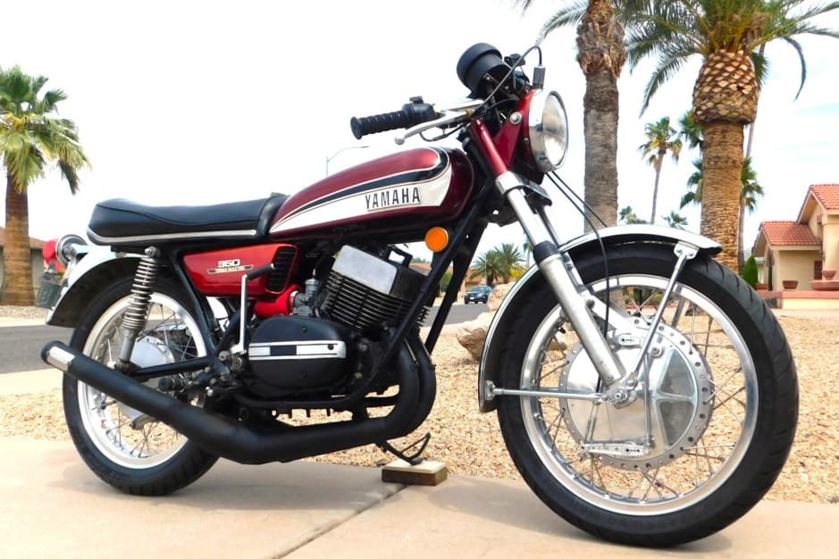 1973 Yamaha RD sold for $4,300