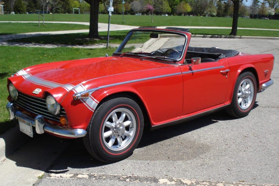 1968 Triumph TR5 & TR250 sold for $21,000