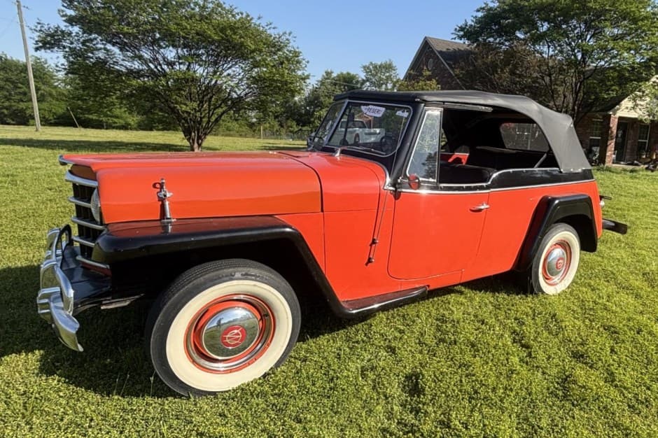 1950 Willys Jeepster sold for $6,200