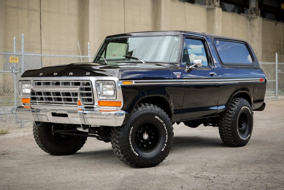 1979 Ford Bronco 2nd Generation 1978-1979 sold for $47,000