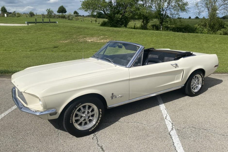 1968 Ford Mustang 1967-1968 sold for $33,000