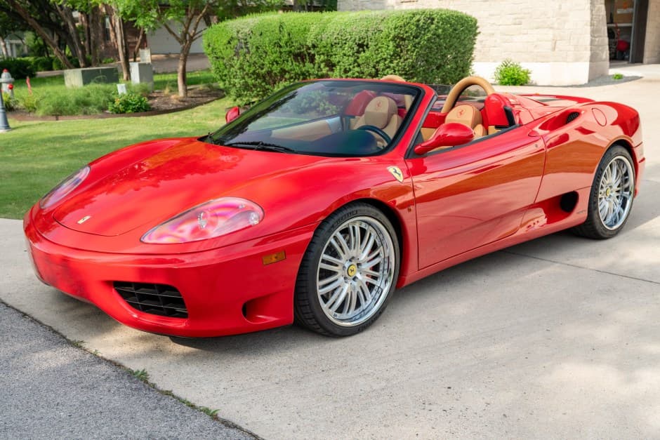 2002 Ferrari 360 sold for $80,500
