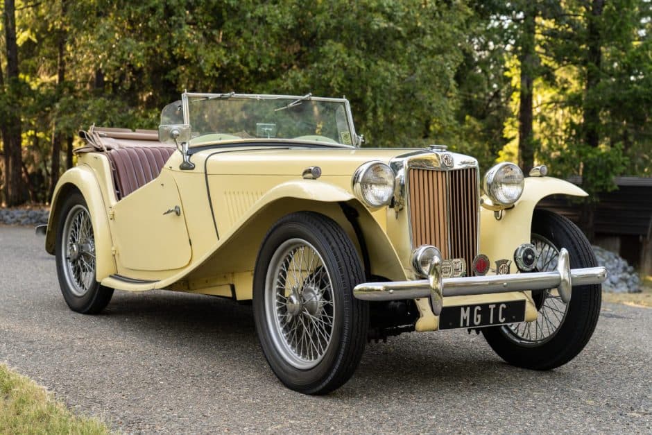 1948 MG TC sold for $25,500