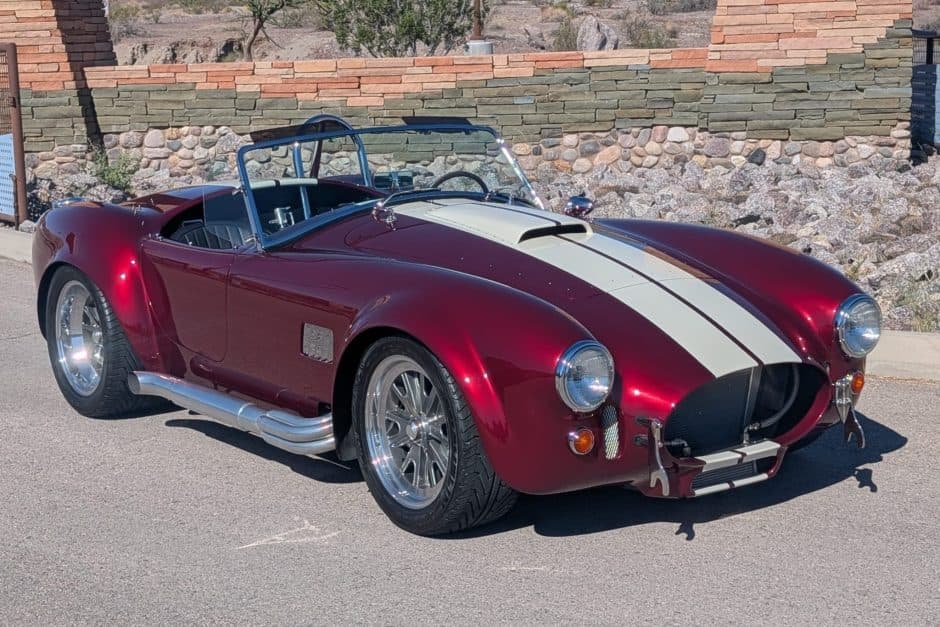 0 Shelby Cobra Replica sold for $63,900