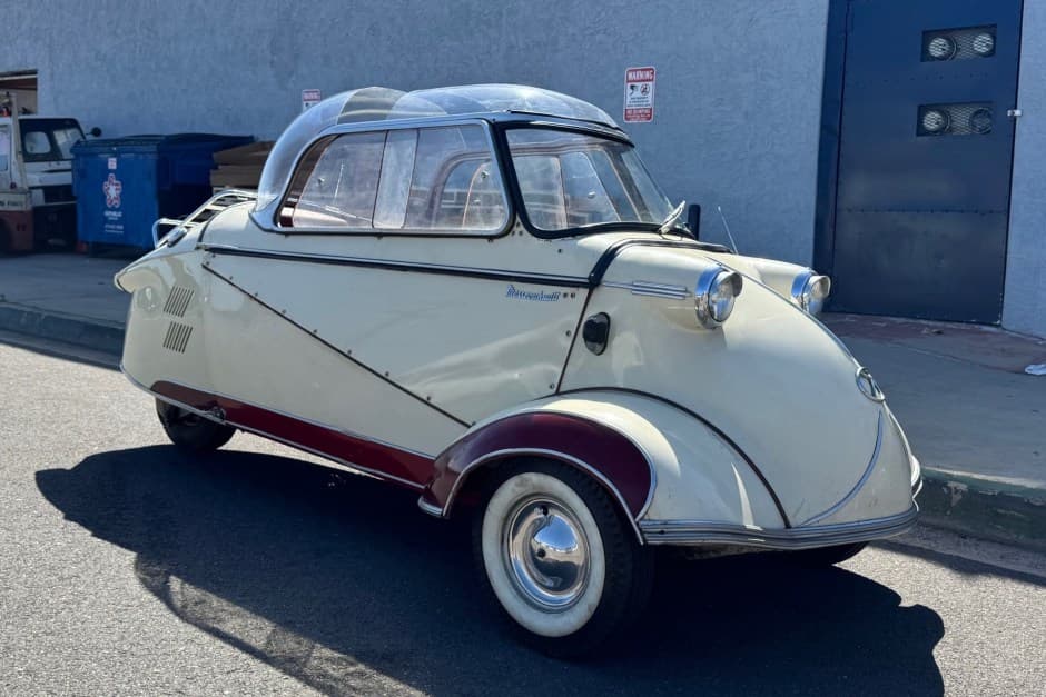 1955 Messerschmitt Kabinenroller & FMR Tg500 sold for $25,000