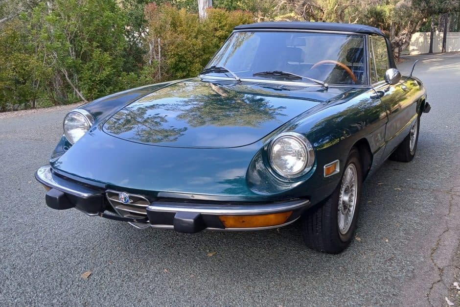 1974 Alfa Romeo 105/115 Spider Series 2 sold for $4,200